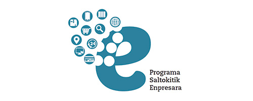 Igone Castillo con Saltokitik Enpresara
